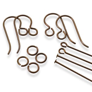 Hypoallergenic Earring Starter Kit Bronze: Sensitive Ears Niobium Discovery Set, USA Made