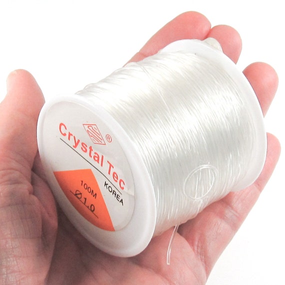 1mm Stretchy Clear Elastic String Beading Cord, 328 Feet/100 Meters -   Canada