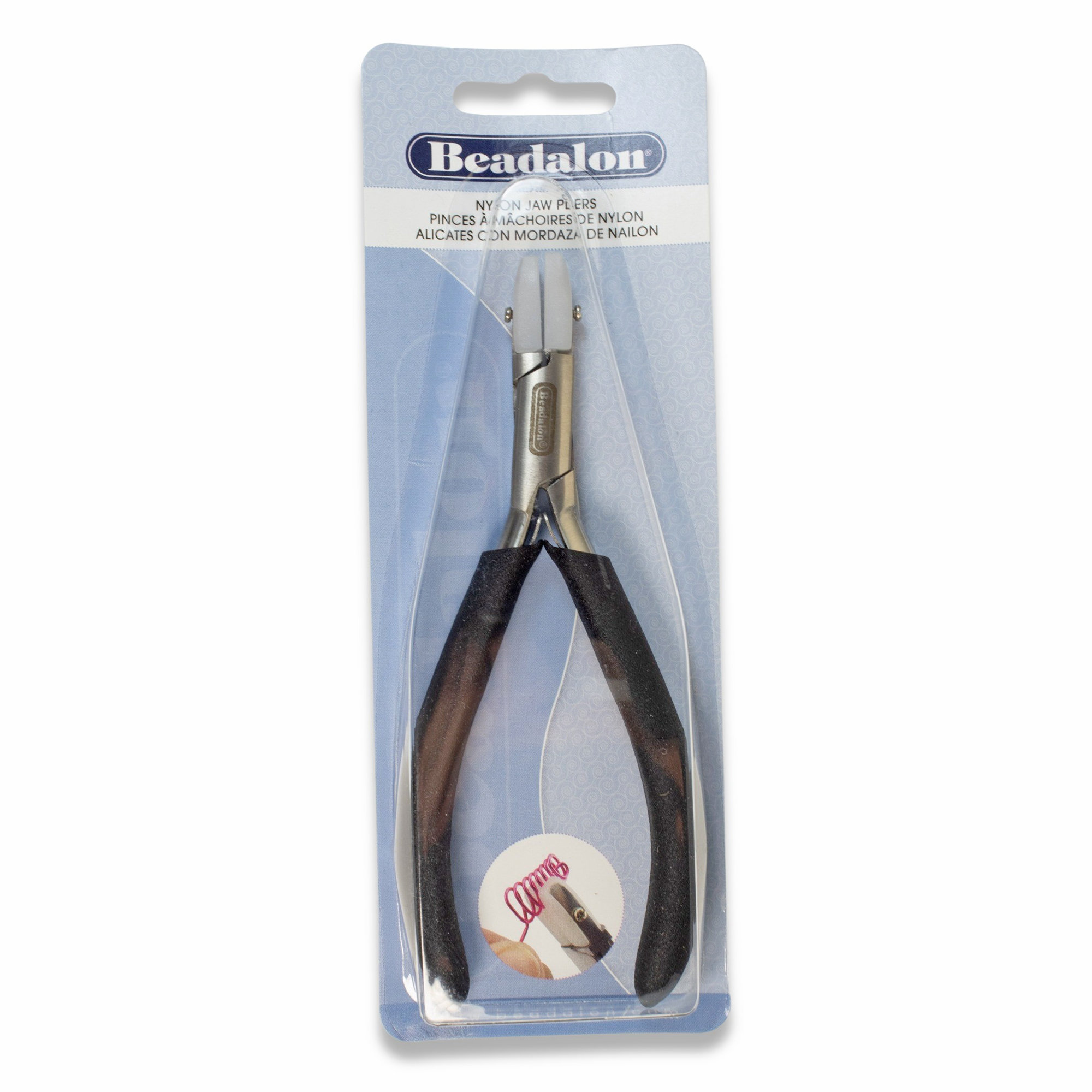 Double Nylon Jaw Pliers With Adhesive Jaws For Diy Jewelry - Temu