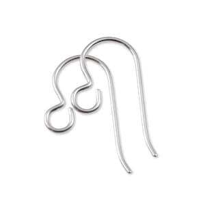 Sterling Silver Ear Wires 10-Pack, USA Made French Earring Hooks, Perfect for DIY Earrings Premium Supplies