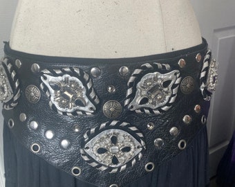 Tribal, Tribal, fusion, metal fusion, dark fusion, goth , belly dance, black leather belt