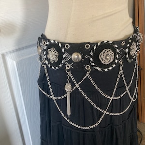 Assuit, Tribal. tribal fusion, bellydance, Goth, Dark fusion, fantasy, festival, cosplay, sequin, black leather belt