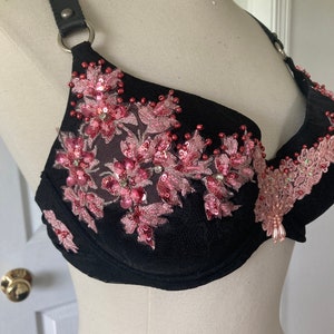 Bellydance, Tribal, Tribalfusion, festival, pink, rose, costume, dance bra