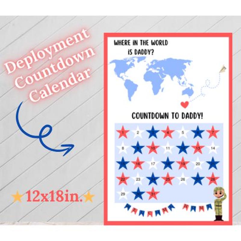 Deployment Countdown - Etsy