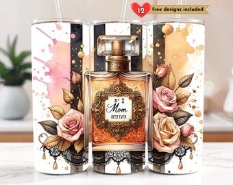 Meilleure maman de tous les temps, 20 oz verre maigre maman sublimation design téléchargement numérique PNG NUMÉRIQUE instantané uniquement, cadeau fête des mères, emballage de verre pour maman