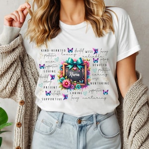 Nana TShirt Sublimation Design Digital Download PNG Instant DIGITAL ONLY, Floral Nana png, Trendy Design, Nana Shirt Design Gift for Grandma