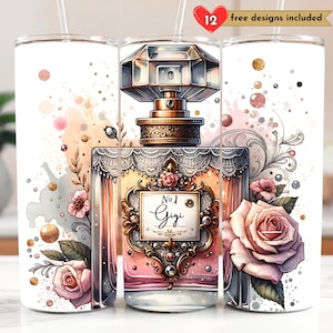 Best Gigi Ever 20 oz Skinny Tumbler Grandma Sublimation Design Digital Download PNG Instant DIGITAL ONLY,  Gigi Gift png, Gigi Tumbler Wrap,
