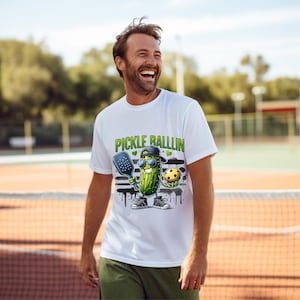 Pickle Ballin Shirt PNG Sublimation Design Instant Digital Download, Pickleball Lover Sport Trendy Design, Tshirt Design, DTF Design, UVDTF