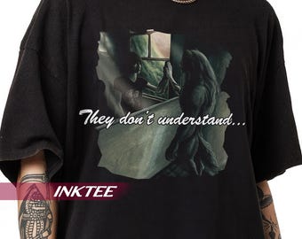 Alpha Wolf Shirt,They don't understand shirt, Alpha wolf, Alpha wolf tshirt, Literally me wolf, Alpha wolf t shirt, Sitting wolf, Meme shirt