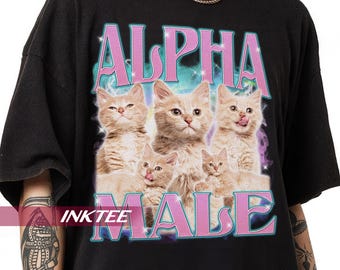 Camisa masculina alfa, camisa de mierda, camisa con nombre extraño, regalo de mejor amigo, camisetas desquiciadas, camisa de meme húmedo, camisa de meme, camisa ofensiva