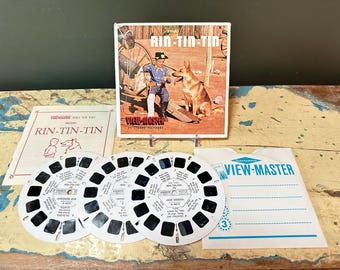 Original Rin-Tin-Tin 1955 Sawyer's View-Master Reel Packet B 467 RARE