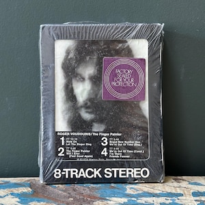 ROGER VOUDOURIS / The Finger Painter - Factory Sealed 8-track Stereo Tape Cassette