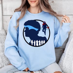 Agatha die ganze Zeit inspiriert Minimal Fan Art Sweatshirt | Wicca Rio Agatha Hexen Tod Sweatshirt | Weihnachtsgeschenk für Sie und Ihn | Achat