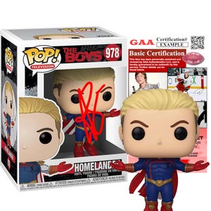 Antony Starr Autogramm Homelander Funko Pop | The Boys Homelander | Signatur mit COA