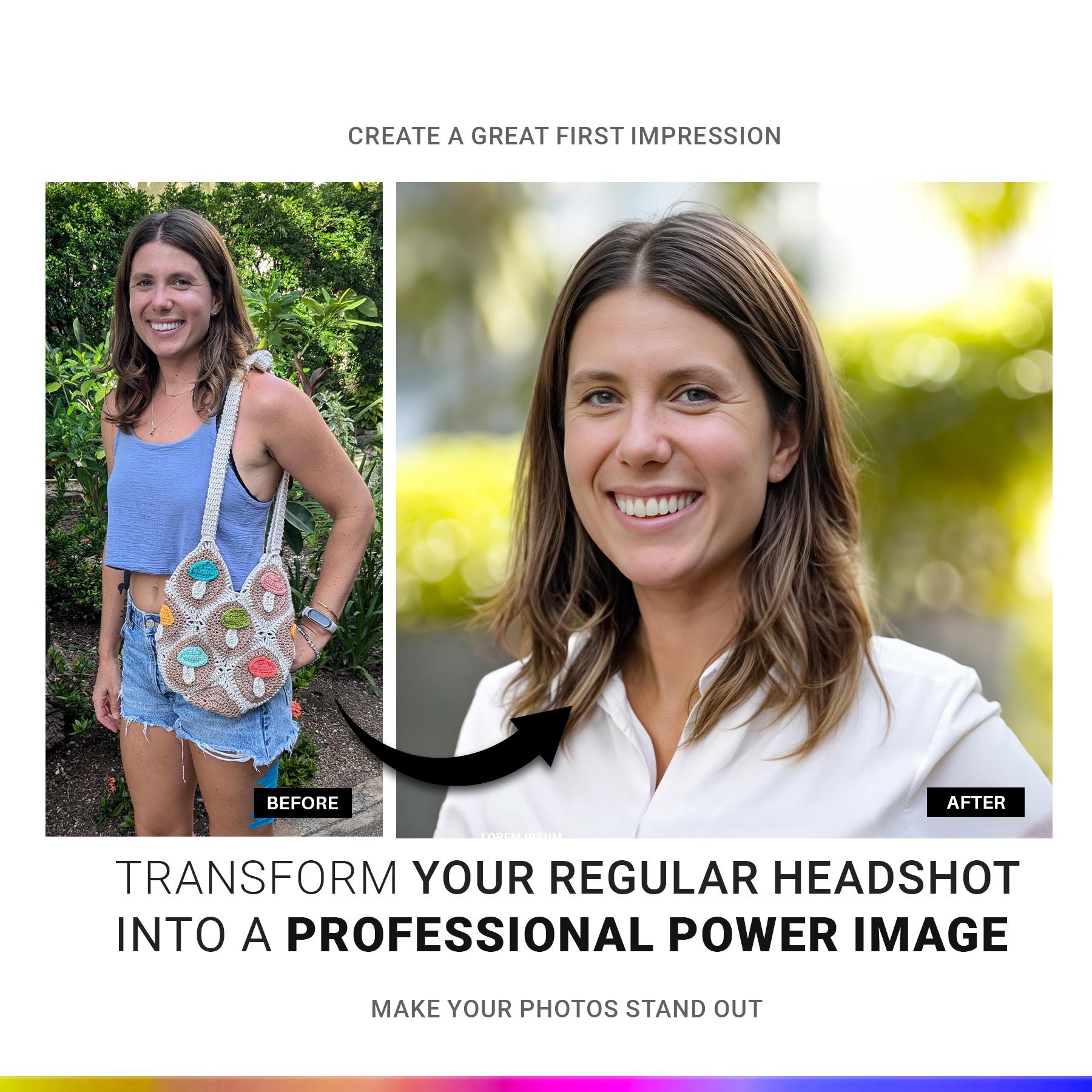 Professional Headshot Editing Service: Transform Your LinkedIn Photo and Beyond