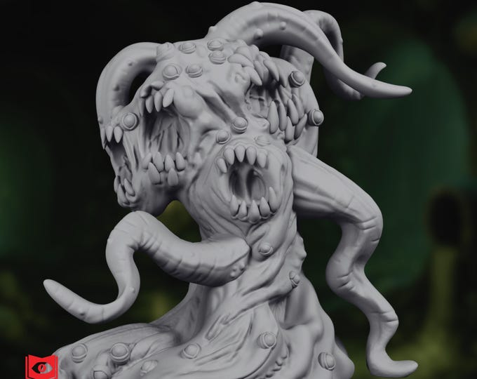 Shaggoth Miniature | Eldritch Horror Monster Mini | Large Tentacle Beast | By Monster Atlas