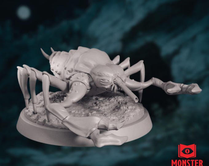 Cave Fisher Miniature | Underdark Monster, Insectoid Trap Predator