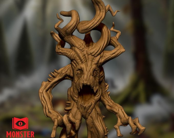 GIANT Cursed Weeping Treant Mini | Ancient Living Tree Monster, Forest Guardian for Survival Encounters
