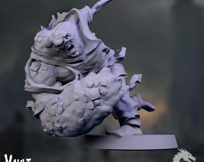 The Wrecker Mutant Mini | Infected Brute Resin Model | Post-Apocalyptic Monster | By VaultZ