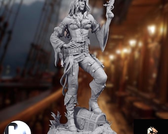 Pirate Gunslinger Model Kit | SFW/NSFW Female Swashbuckler | CA3D