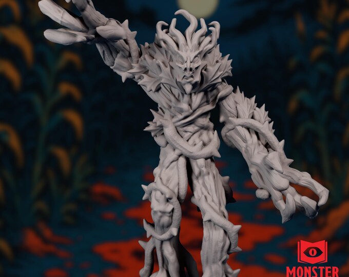 Razorvine Blight Mini | Needle Blight Monster Miniature | Living Plant Monster Mini | By Monster Atlas