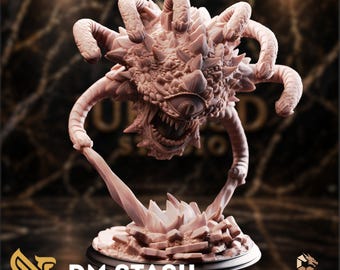 Huge Aberrant Eye Stock Monster Mini | Aberration Boss | Tentacled Horror with Eye Beams | By DM Stash
