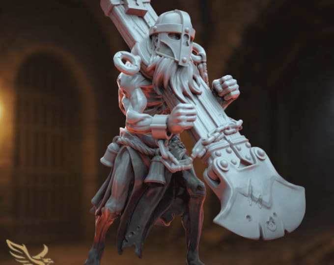 Tortured Dungeon Prisoner | Cursed Prison Monster | Condemned and Shackled Inmate | By Tales Keeper