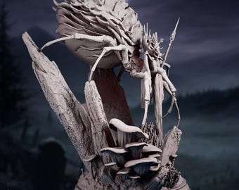 Giant Spider Queen Diorama | Terrifying Dungeon Boss Mini | Creeping Arachnid | By DM Stash