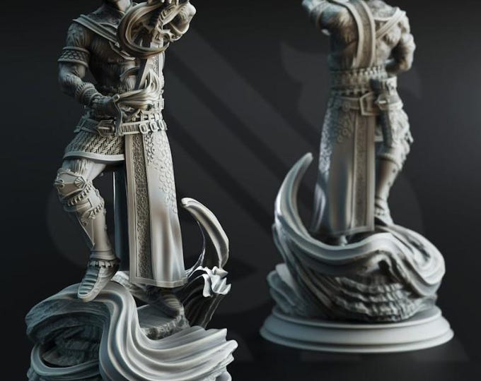 Tiefling Warlock Rogue Miniature – Arcane Trickster for Tabletop RPGs and Wargames | DM Stash