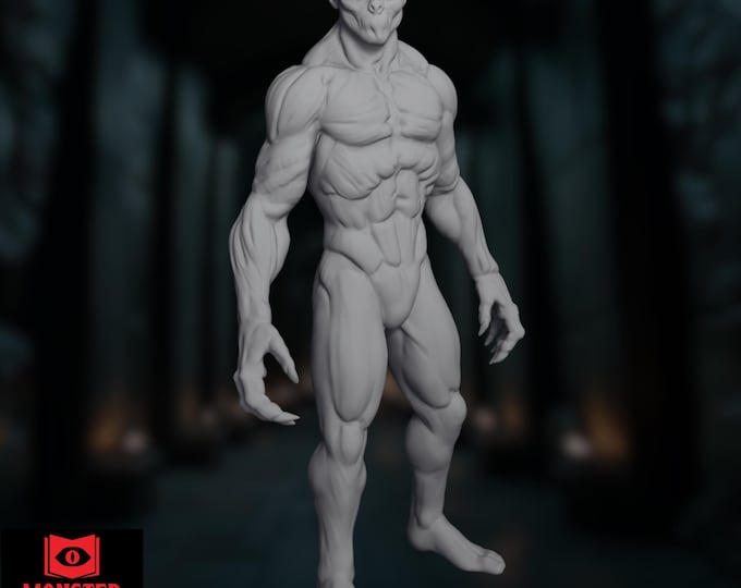 Doppelganger Miniature | Shapechanger Monster Mini | Aberration NPC or Infiltrator Enemy | By Monster Atlas