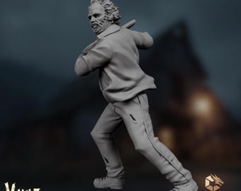 Masked Chainsaw Killer Mini | Horror Monster Miniature | Slasher Encounter | By VaultZ