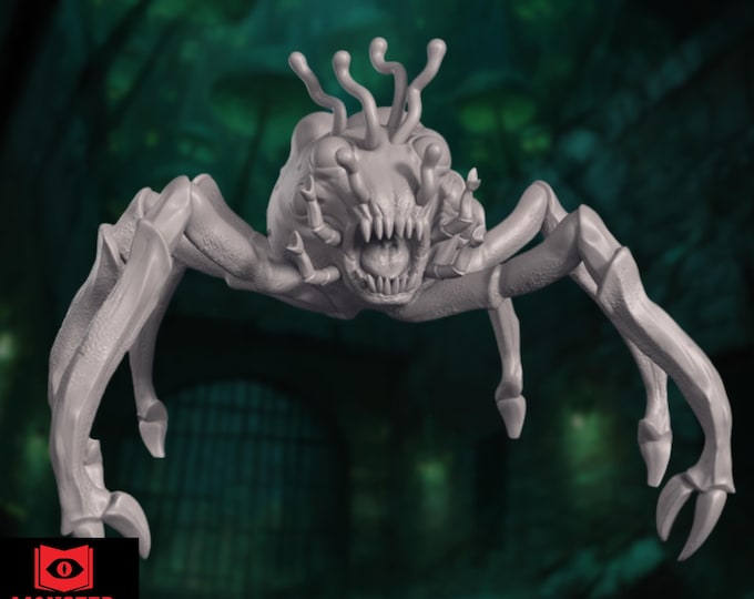 Neh’Thalggu Mini | Brain Collector Aberration Monster | 32mm Horror Creature | By Monster Atlas