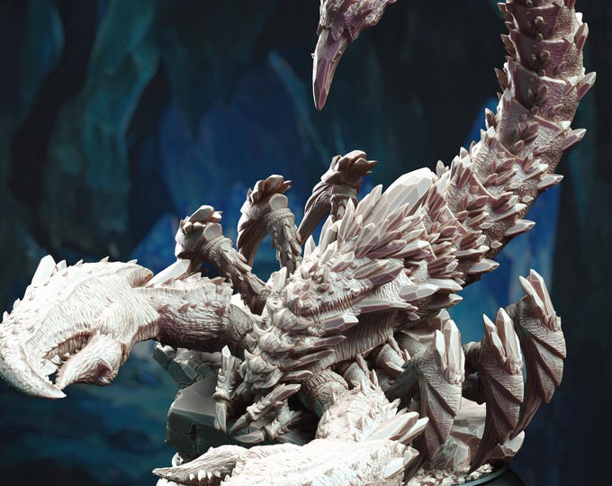 Crystal Scorpion Monster Miniature | Giant Insect Creature Mini | Underdark or Coastal Monstrosity | By DM Stash