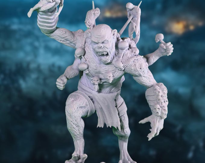Colossal Corpse Collector Miniature for 5e – Undead Flesh Golem, Corpse Giant, or Horror Monster –  Mini by DM Stash