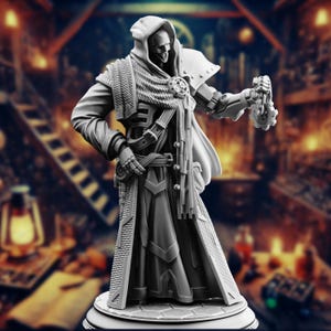 Warforged Forge Domain Cleric Mini | Clockwork Soul Sorcerer Miniature | By DM Stash