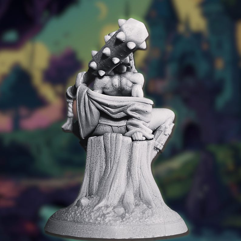 Female Oni Mini With NSFW Options | Seductive Oni Warrior Miniature ...