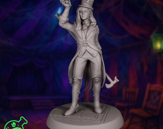 Lady of Spiders Miniature | Female Warlock, Arachnid Villain by TPK Labs