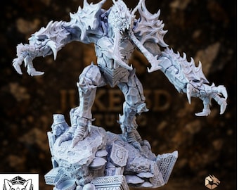 Umber Hulk Boss Mini | Abyssal Behemoth Miniature | 32mm Large Creature Resin | By Dungeon Dog