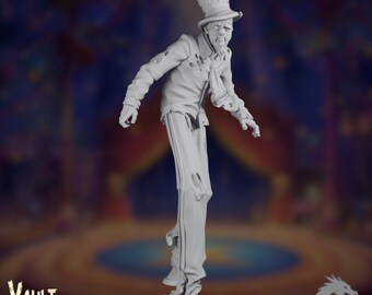 Zombie Stiltwalker Mini | The Last Laugh Collection | Creepy Circus NPC | By VaultZ