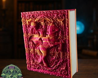 Headless Horseman Tome Storage Case | Gothic Fantasy Book Box | Dice Tower or Trinket Holder | By Fates End