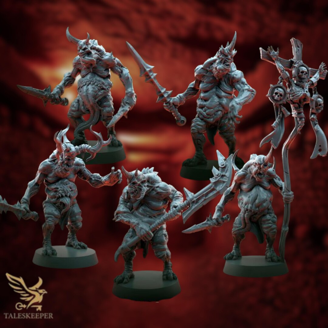 Bringers of Decay Mini Set | Corrupted Horror Miniatures | Disease Rot ...