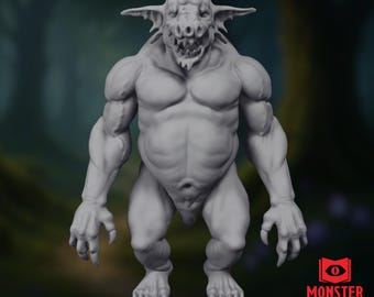 Dretch Demon Mini | Abyssal Fiend Monster Miniature | Small-Scale NPC for Infernal Encounters | By Monster Atlas