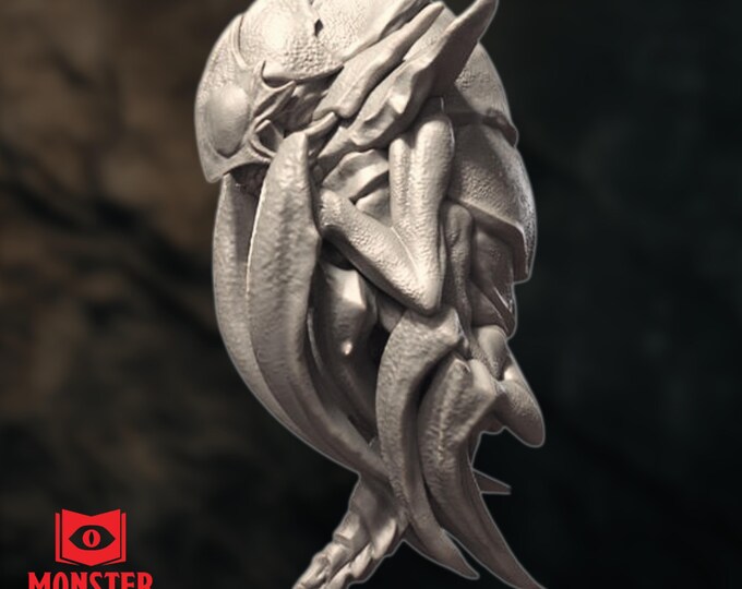 Mage Hunter Sentry Mini | Anti-Magic Creature NPC | 28mm 32mm 40mm | By Monster Atlas