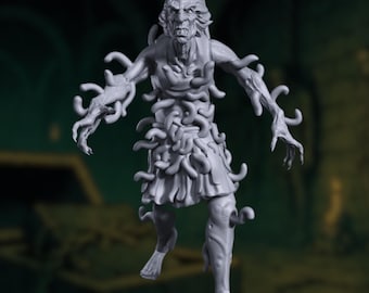 Worm-Infested Horror Mini | Plague Host Monster Miniature for RPG Battles | By Monster Atlas
