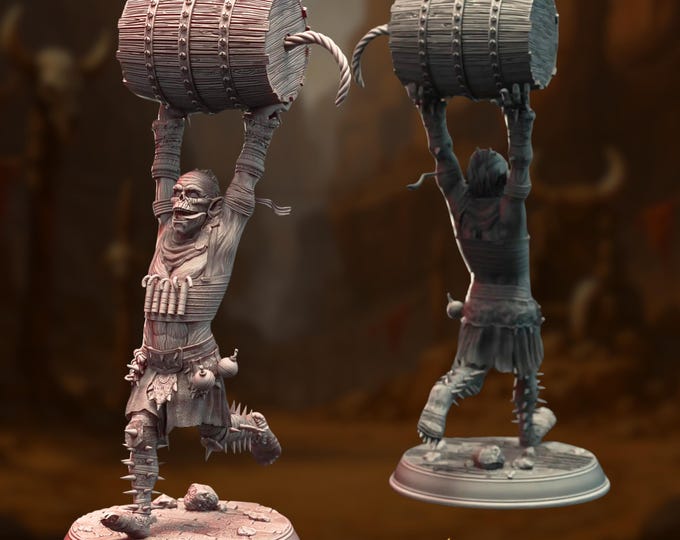 Goblin Bomber Mini |  Demolition Specialist Miniature | Pyro Maniac NPC or Minion | By DM Stash