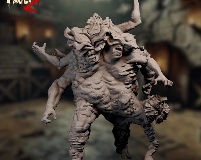 King Fungus Horror Mini | Fungal Boss Monster with Multiple Bodies | Zombie Plague Brute by VaultZ