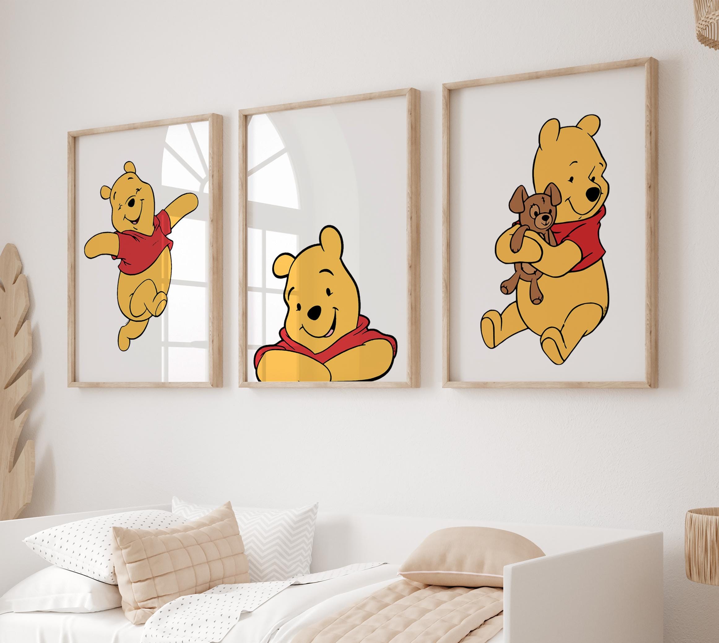 Winnie the Pooh Nursery Prints, Classic Kids Wall Art (digital Download ...