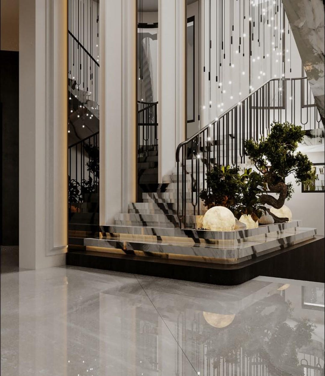 Entrance 3D Render Service | Entryway Interior Visualization ...