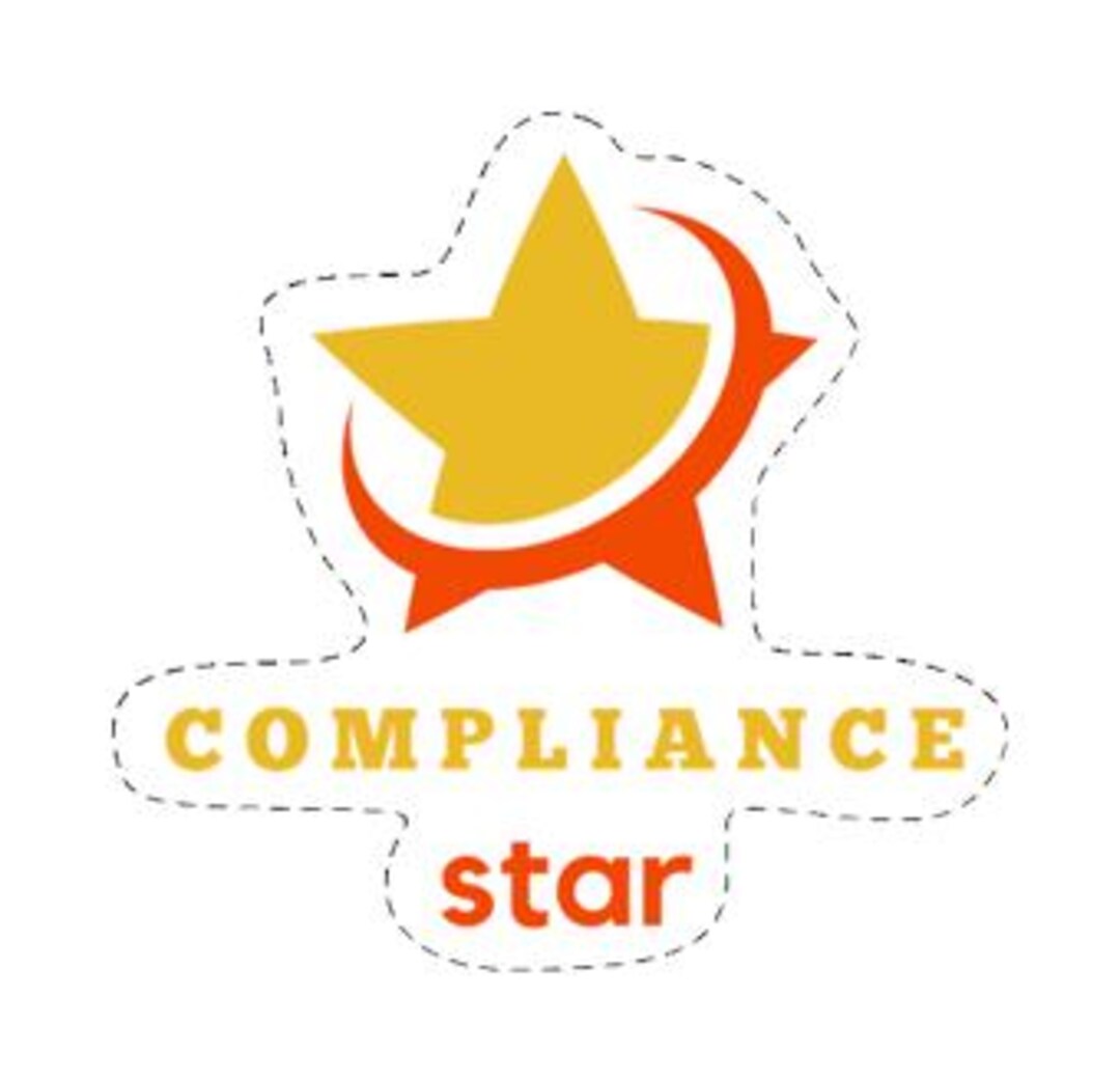 Compliaint Sticker Compliance Star Sticker - Etsy