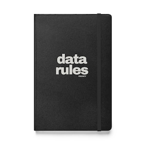 Data Rules Privacy - hardcover bound notebook